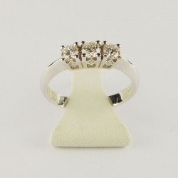 Bague 0,48ct de diamant - or blanc