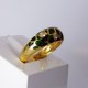 KORLOFF - Diamant et émail - or jaune
