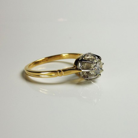 Solitaire - Diamant 0,45ct - Occasion