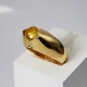 Saphir jaune & Diamants - Or jaune 18ct (750/000)