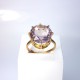 Bague améthyste 6,75ct - Or rose 18ct