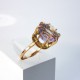 Bague améthyste 6,75ct - Or rose 18ct