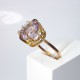 Bague améthyste 6,75ct - Or rose 18ct