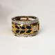 Bague Diamants 0.9ct - Saphirs - Occasion