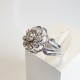 Bague marguerite - Diamants 0,5ct - Occasion