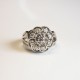 Bague marguerite - Diamants 0,5ct - Occasion