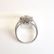 Bague marguerite - Diamants 0,5ct - Occasion