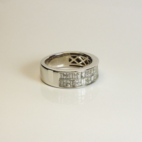 Bague de créateur - Diamants 1ct - Occasion