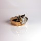 Bague ancienne - Diamants 1,25ct - Occasion