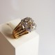 Bague Ancienne - Diamants 1ct - Occasion