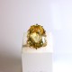 Bague - Citrine 14ct - Occasion