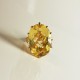 Bague - Citrine 14ct - Occasion