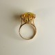 Bague - Citrine 14ct - Occasion